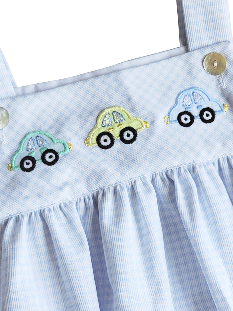 Traffic Applique Baby Boy's  Sun Bubbled - Little Threads Inc. Children's Clothing
