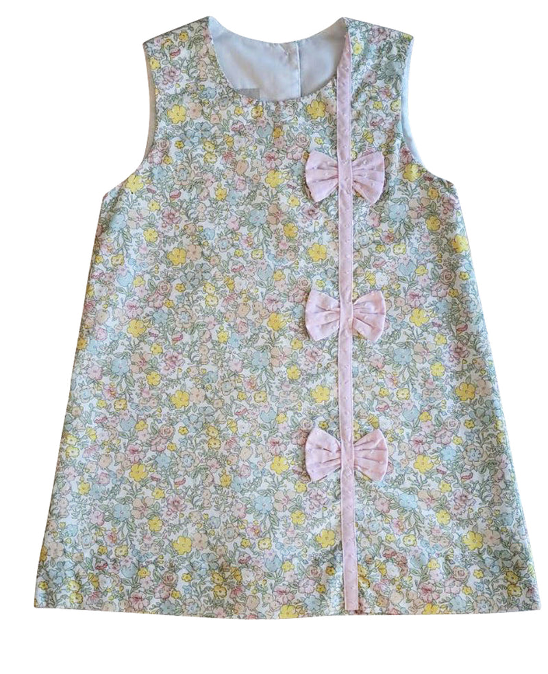 Spring Again Floral A line dress - Little Threads Inc. Children's Clothing