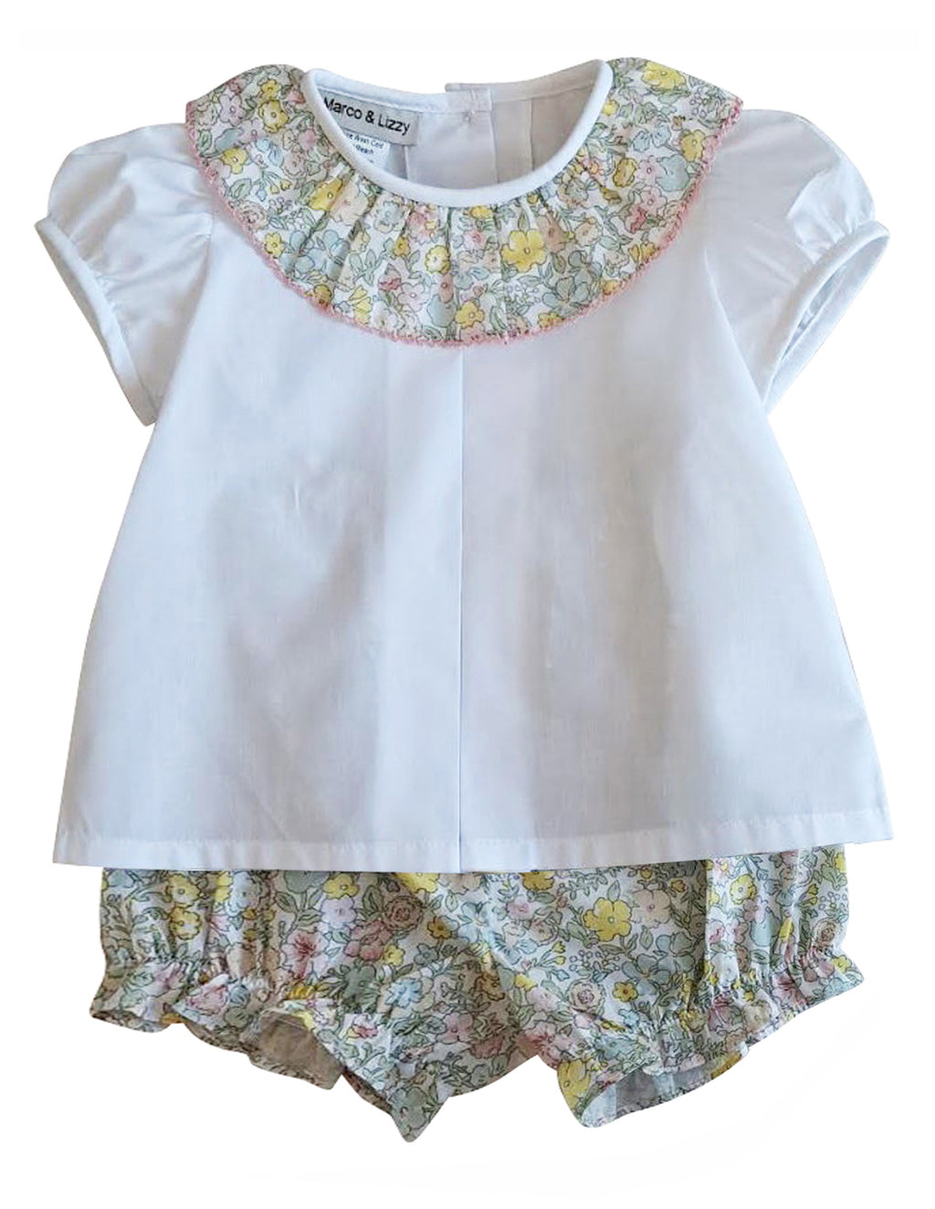 Girl's Spring Again Baby Diaper set - Little Threads Inc. Children's Clothing