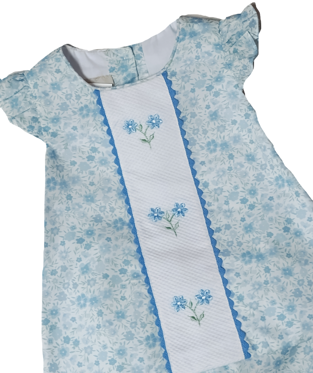 "Carly and Ronnie" Girl's Floral Bloomer Set - Little Threads Inc. Children's Clothing