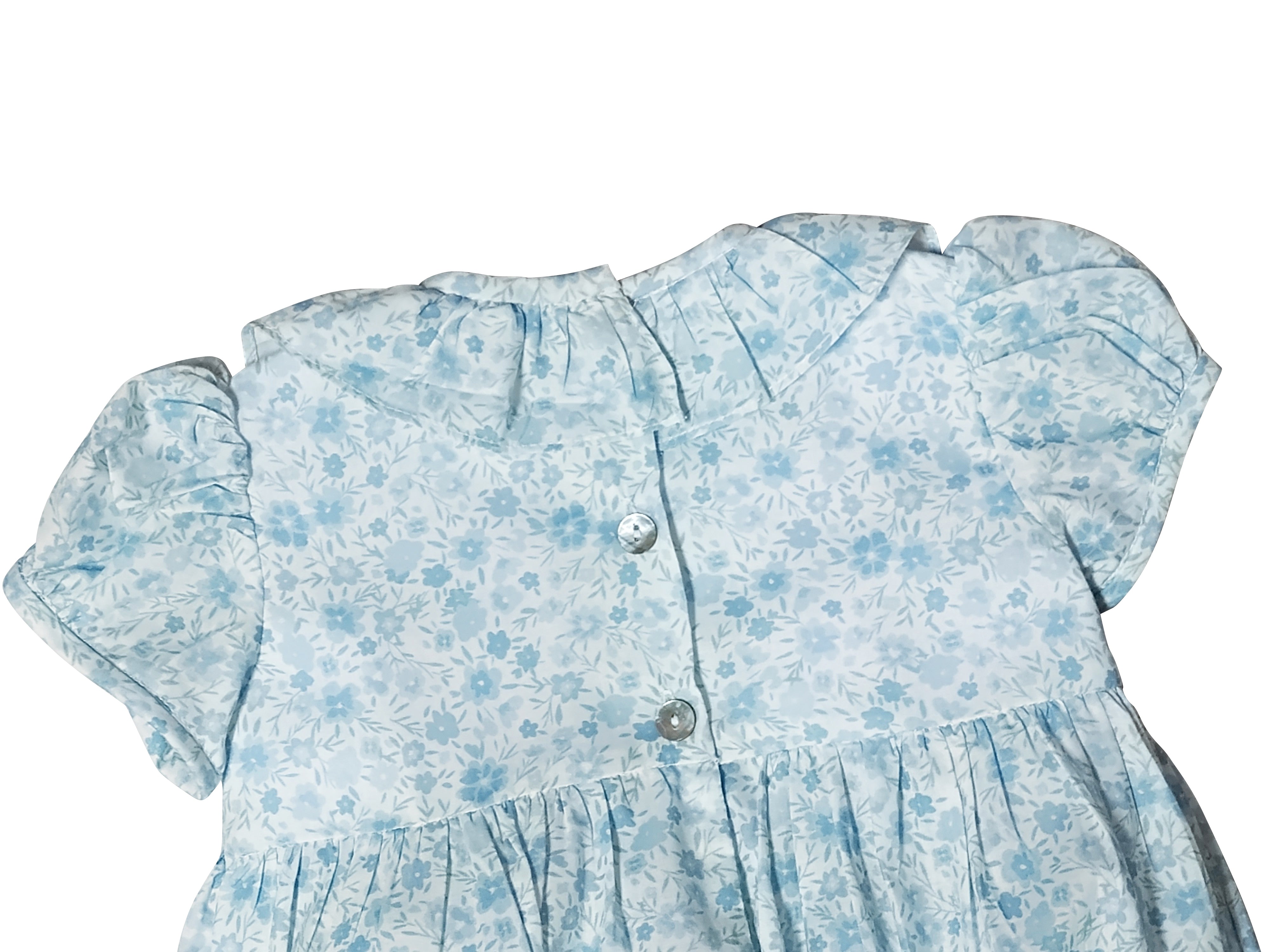 "Carly & Ronnie" Smocked Baby Girl Bubble - Little Threads Inc. Children's Clothing