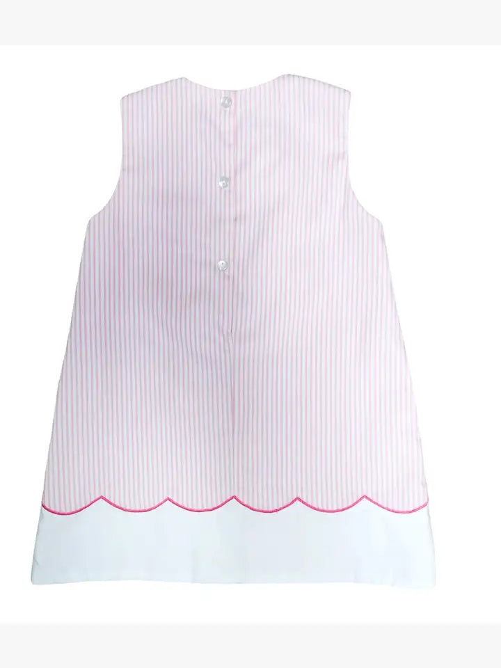 Strawberries A-Line Girl's Dress - Little Threads Inc. Children's Clothing
