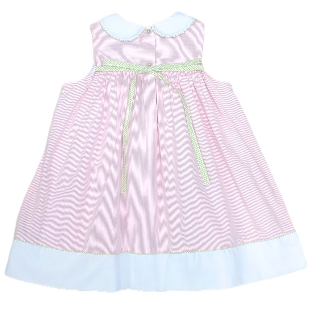 Pink Tulips Float Girl's Dress - Little Threads Inc. Children's Clothing