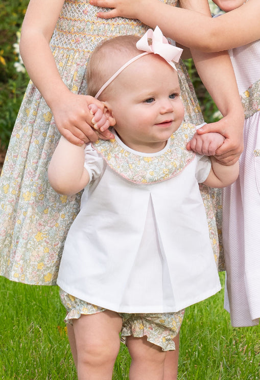 Girl's Spring Again Baby Diaper set - Little Threads Inc. Children's Clothing