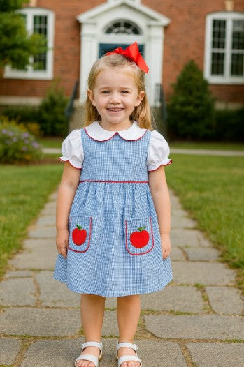 Back to School Girls Jumper set - Little Threads Inc. Children's Clothing