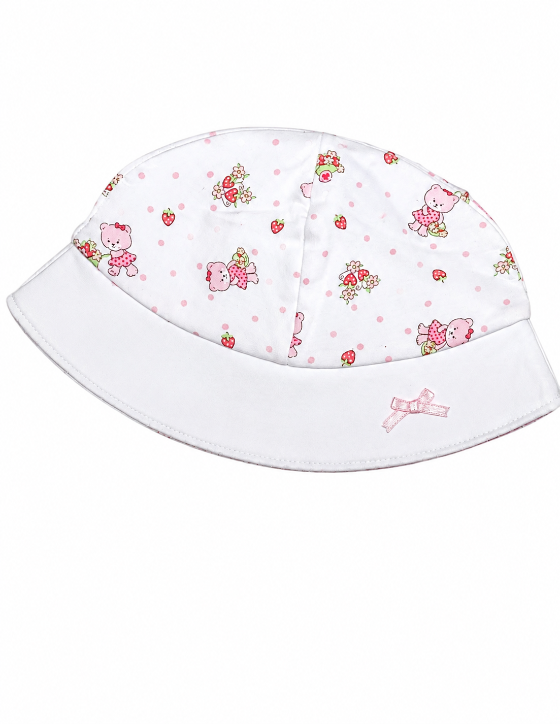 Girls Sunhat Bundle- Navy Stripes, Strawberries, Bear and berries