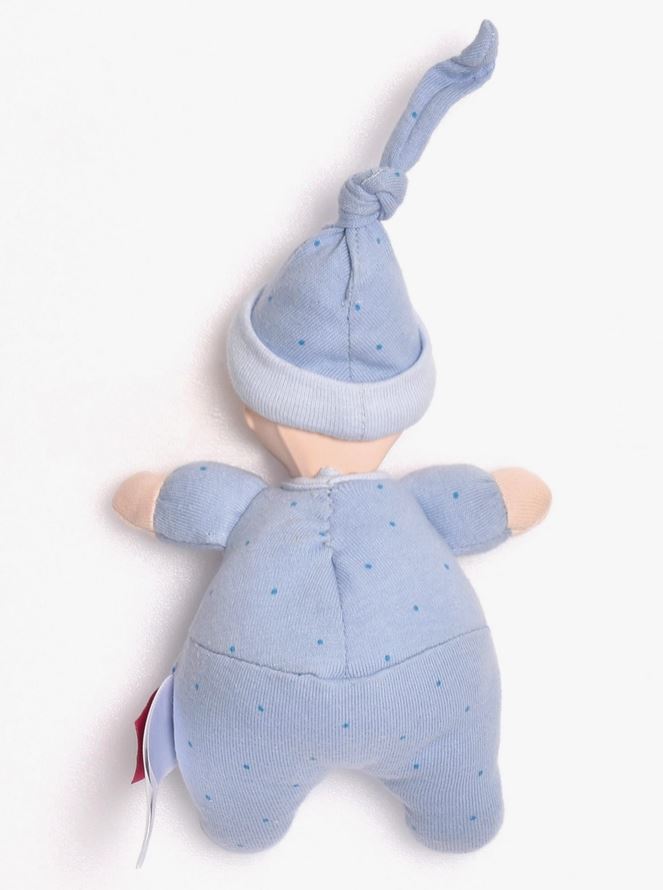 Precious Light Skin Doll with Rubber Head - Blue - Little Threads Inc. Children's Clothing