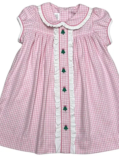 GIRLS FLOAT DRESS CHRISTMAS TREE