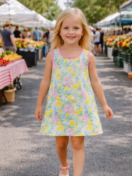 Positano Collection A Line Girl's Dress 5YR Positano Collection A Line Girl's Dress 5YR