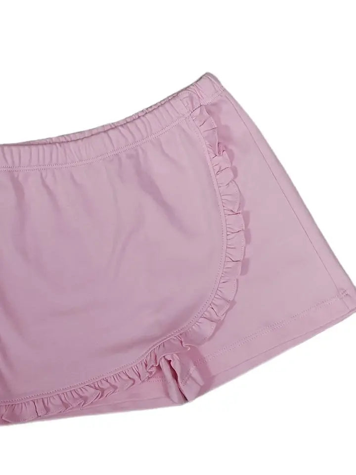 Golf Pink Girl's Skort - Little Threads Inc. Children's Clothing