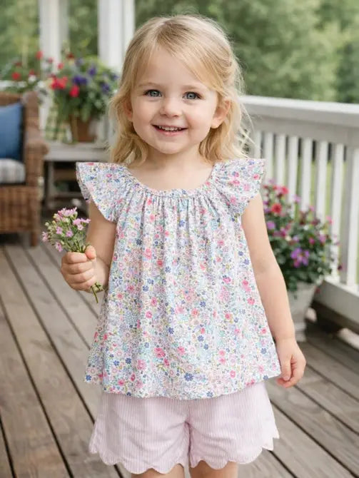 Celine Collection Short Set - Little Threads Inc. Children's Clothing
