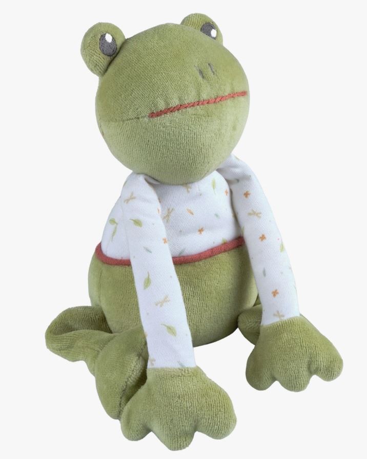 Gemba the Frog Soft Toy - Little Threads Inc. Children's Clothing