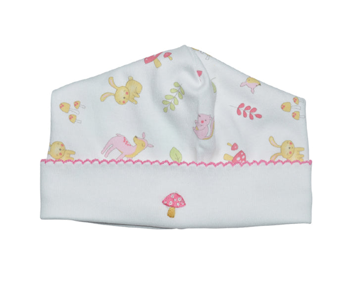 Baby Girl's Animal Forest Print Hat - Little Threads Inc. Children's Clothing