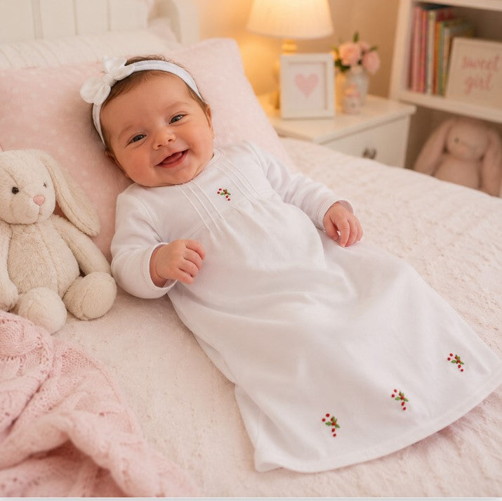 Baby Boy's Candy Cane Daygown