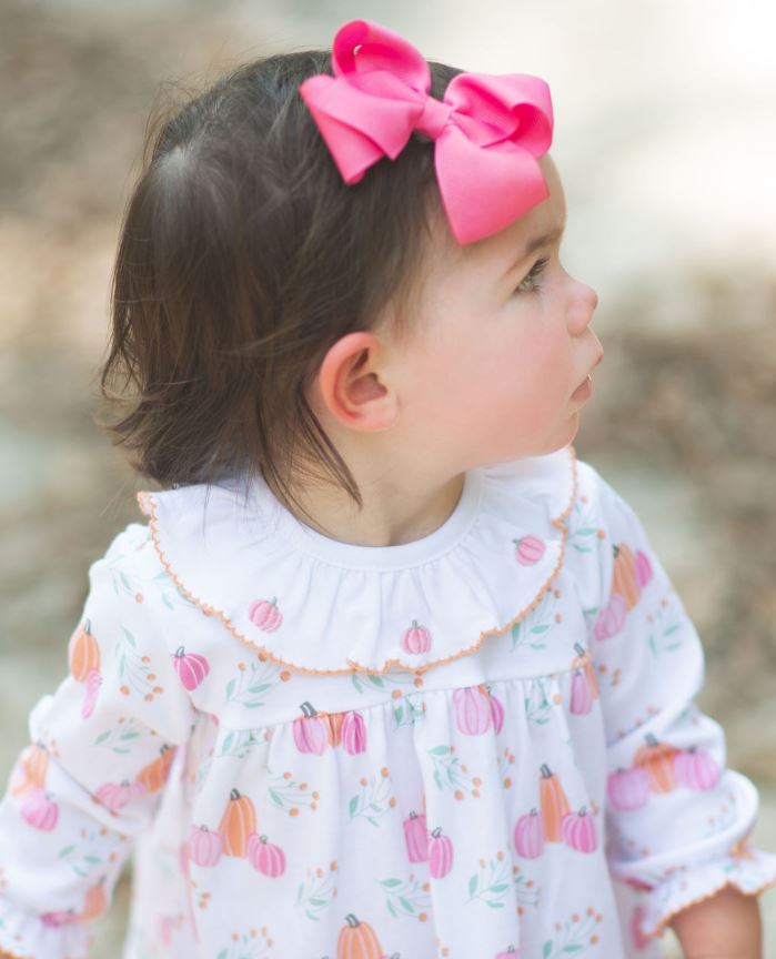 Pumpkin Girl's Bloomer set - Little Threads Inc. Children's Clothing