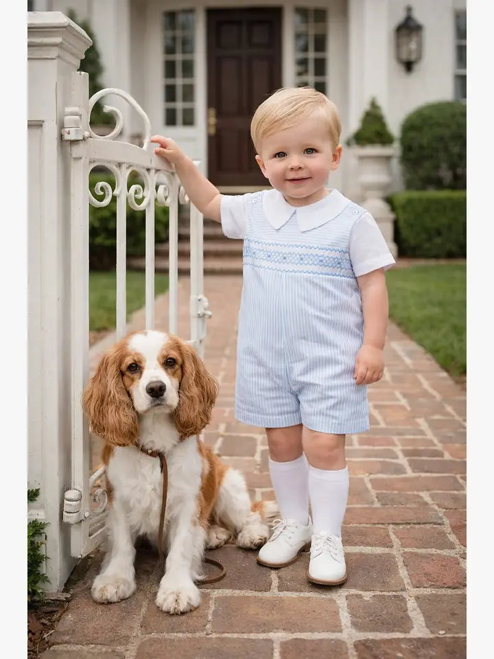 Margot Boy's Overall Set - Little Threads Inc. Children's Clothing