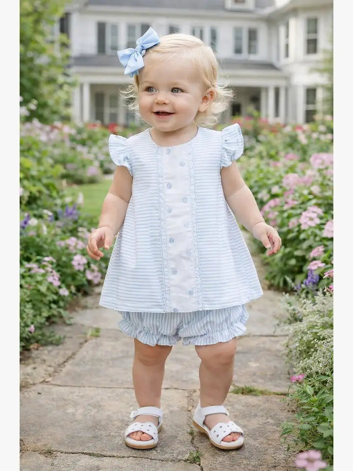 Margot Girl's Bloomers Set - Little Threads Inc. Children's Clothing