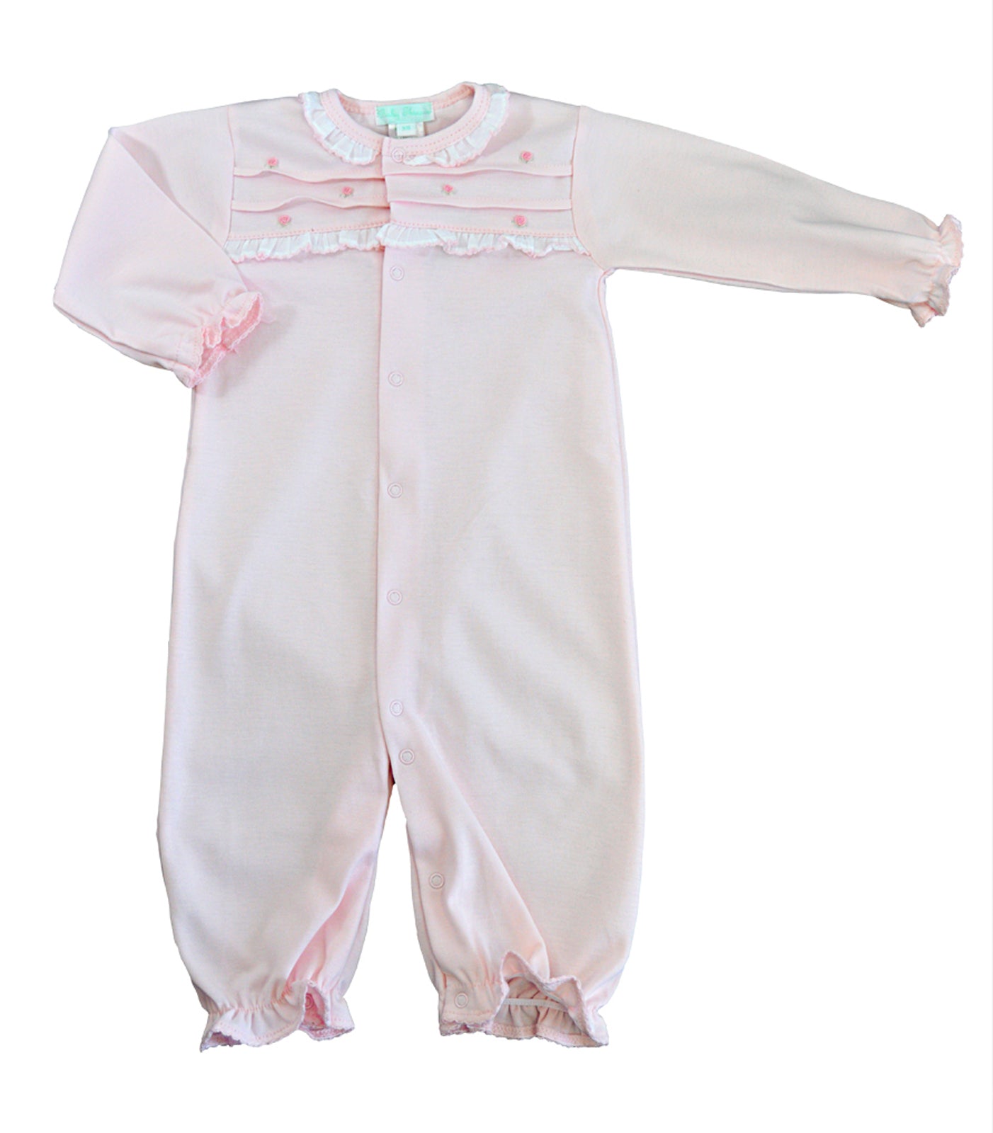 Baby Girl's Pink Rosebuds Converter - Little Threads Inc. Children's Clothing