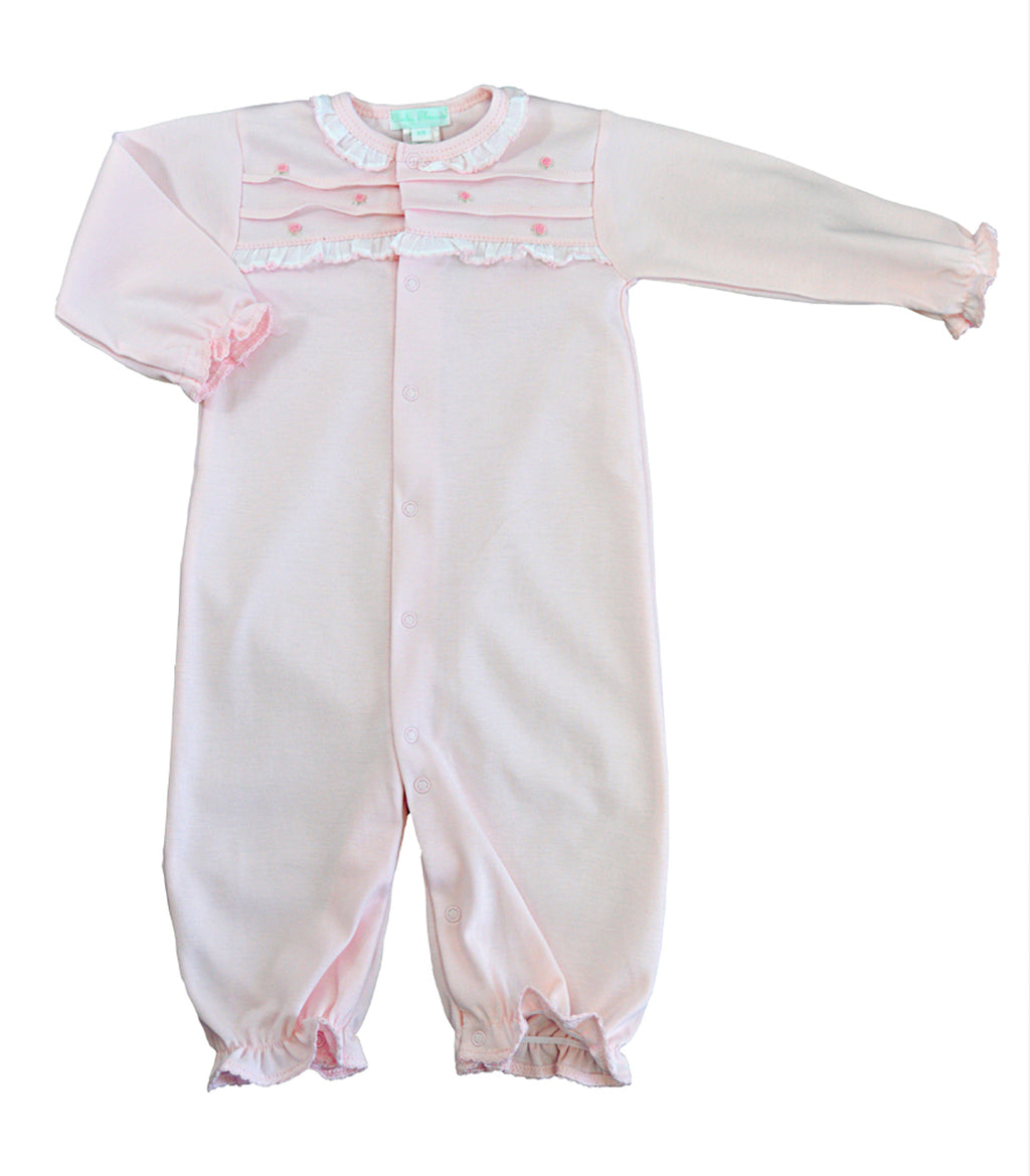 Baby Girl's Pink Rosebuds Converter - Little Threads Inc. Children's Clothing