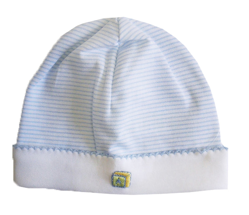 Boy's Striped ABC Block Hat - Little Threads Inc. Children's Clothing