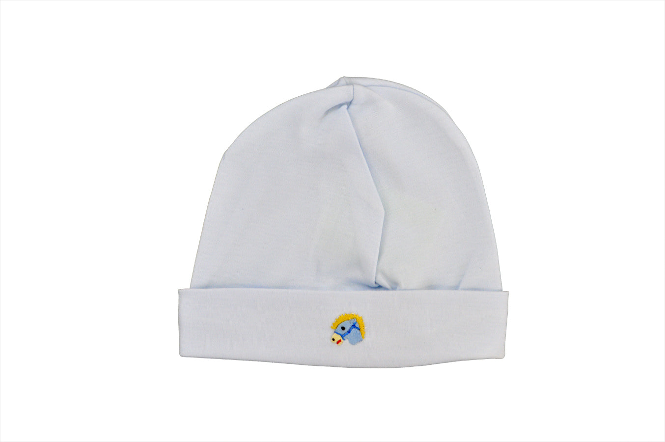 Baby Boy's Blue Rocking Horse Hat - Little Threads Inc. Children's Clothing