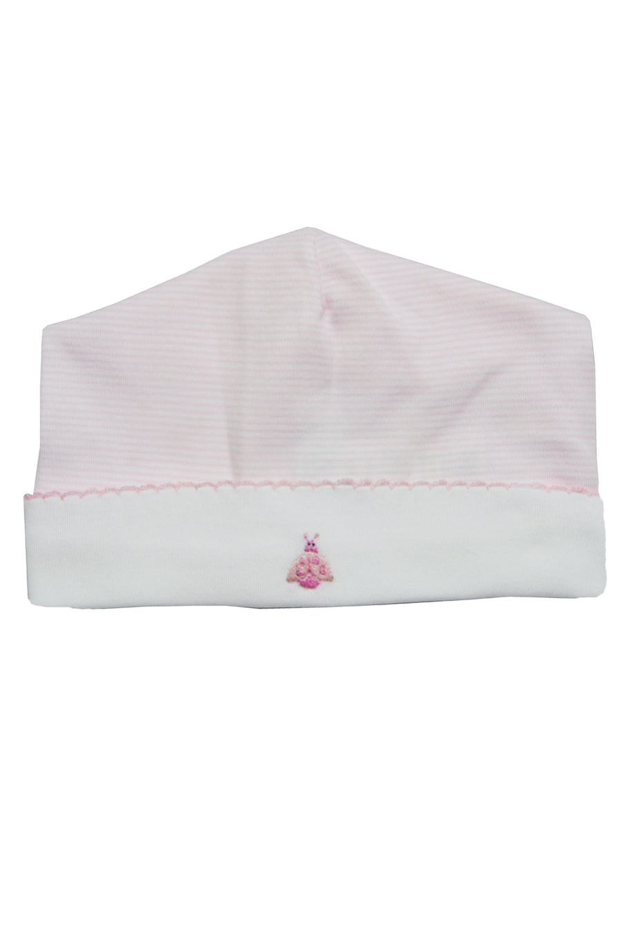 Baby Girl's Striped Ladybug Hat - Little Threads Inc. Children's Clothing