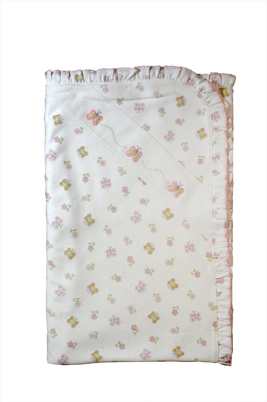 Girl's Butterfly Blanket - Little Threads Inc. Children's Clothing