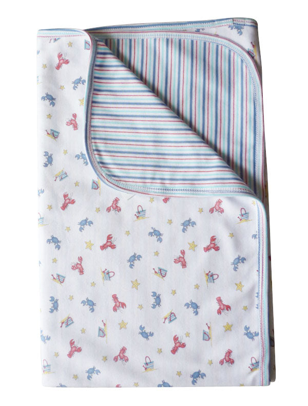 Boy's Lobster Blanket - Little Threads Inc. Children's Clothing