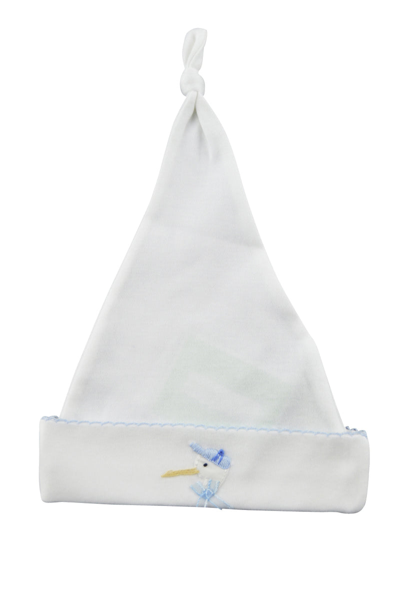 Baby Boy's Stork hat - Little Threads Inc. Children's Clothing