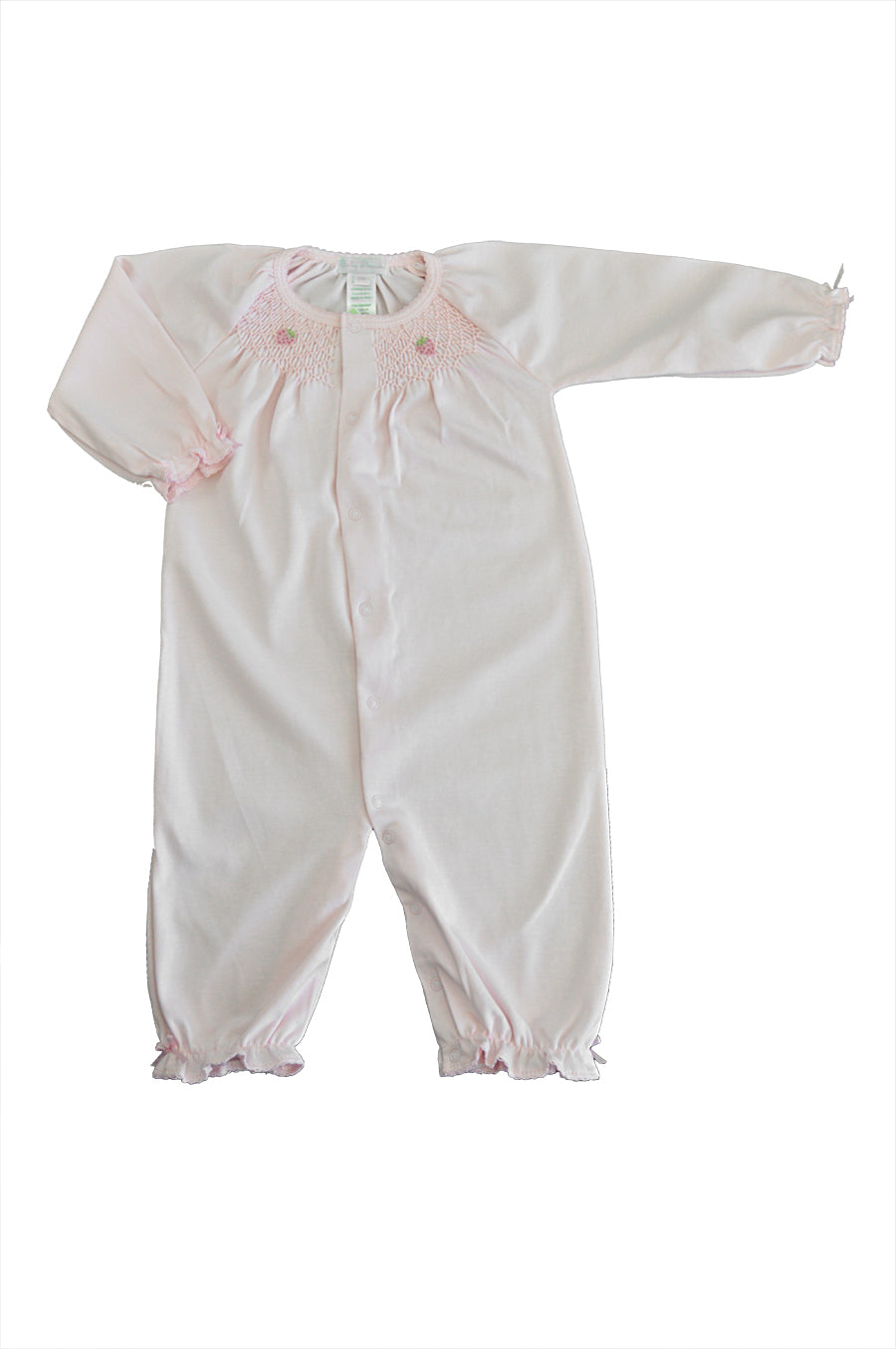 Baby Girl's Strawberry Smocked Converter - Little Threads Inc. Children's Clothing