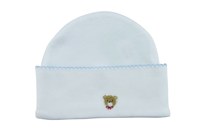 Baby Girl's Blue Bear hat - Little Threads Inc. Children's Clothing