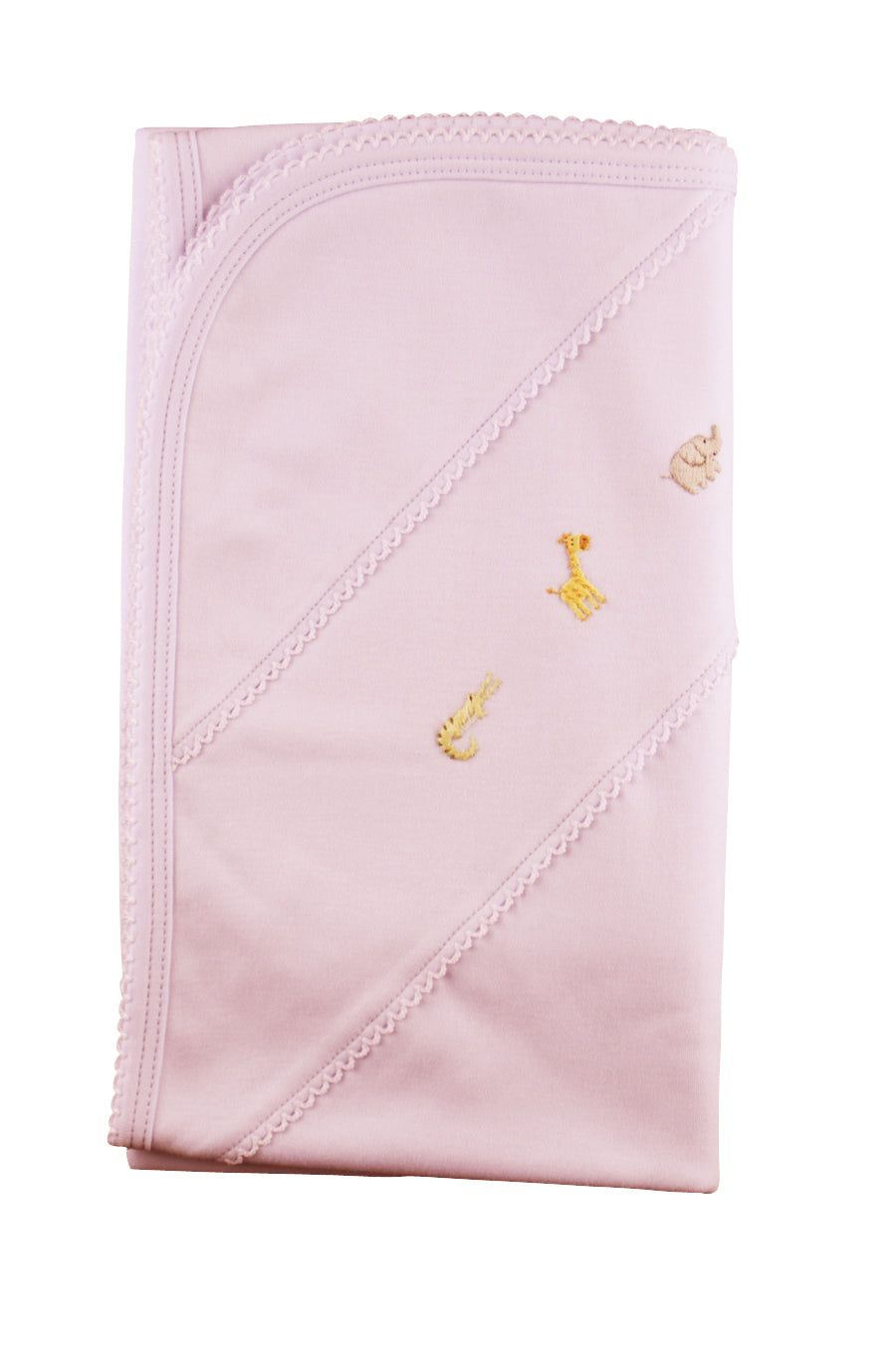 Zoo Pink Blanket - Little Threads Inc. Children's Clothing