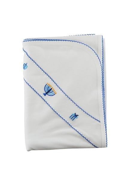 Hanukkah Pima Cotton Blanket - Little Threads Inc. Children's Clothing