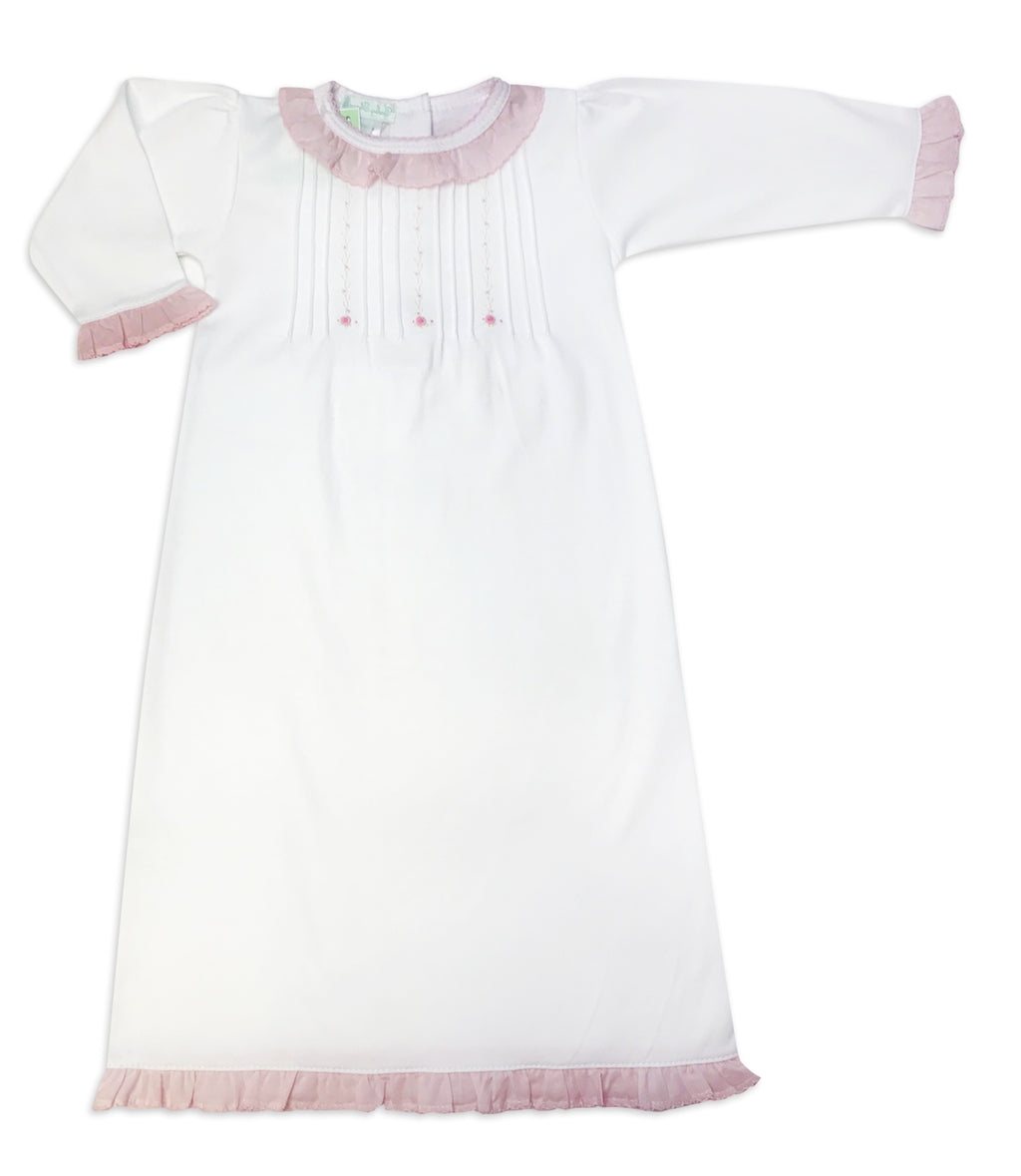 Baby Girl Roses Daygown - Little Threads Inc. Children's Clothing