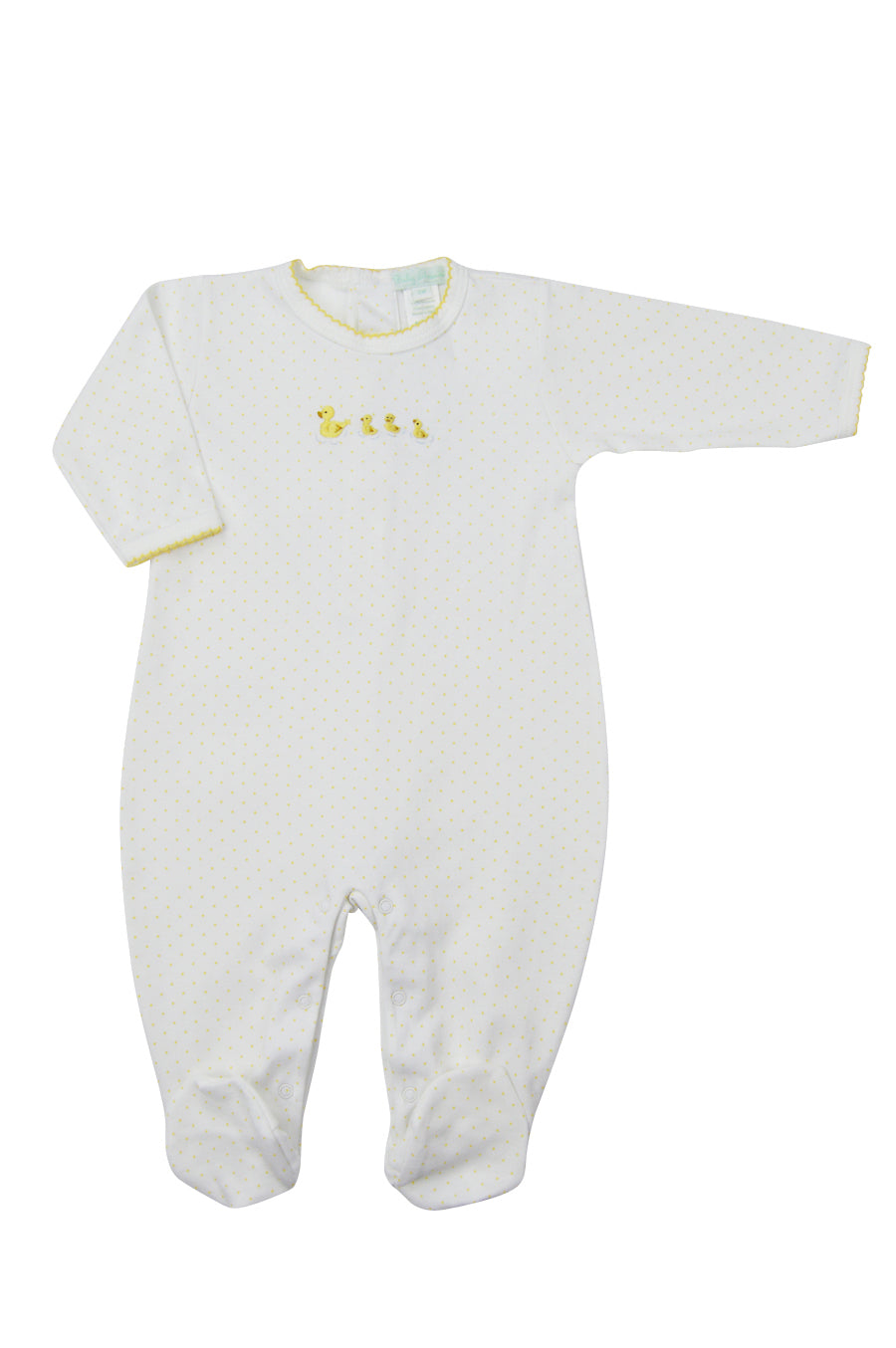 Baby Duckie Footie - Little Threads Inc. Children's Clothing