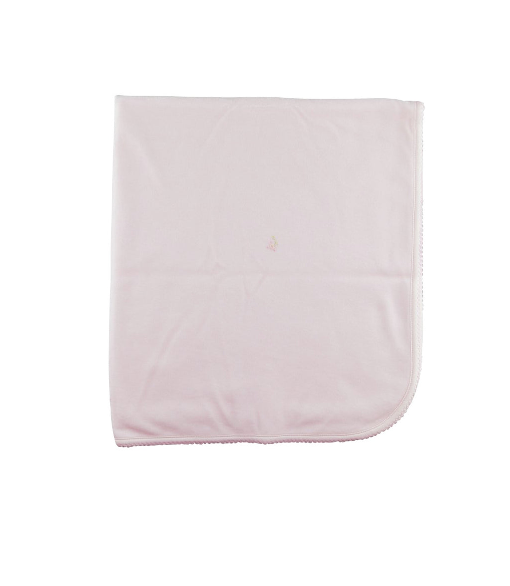 Baby Girl's Pink Rosebud Blanket - Little Threads Inc. Children's Clothing