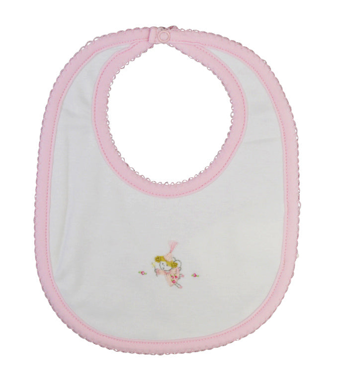 Sweet Fairy baby girl bib. - Little Threads Inc. Children's Clothing