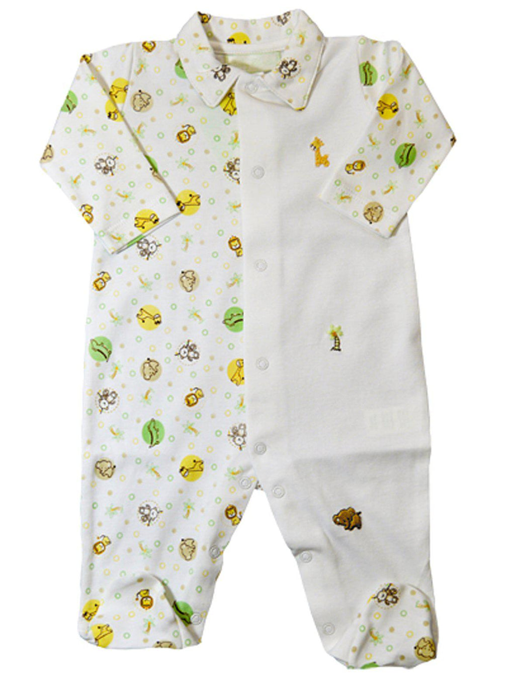 Baby Threads Jungle baby boy Footie - Little Threads Inc. Children's Clothing