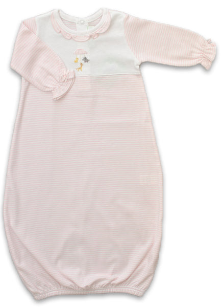 Animal Mobile Baby Girl's Daygown - Little Threads Inc. Children's Clothing