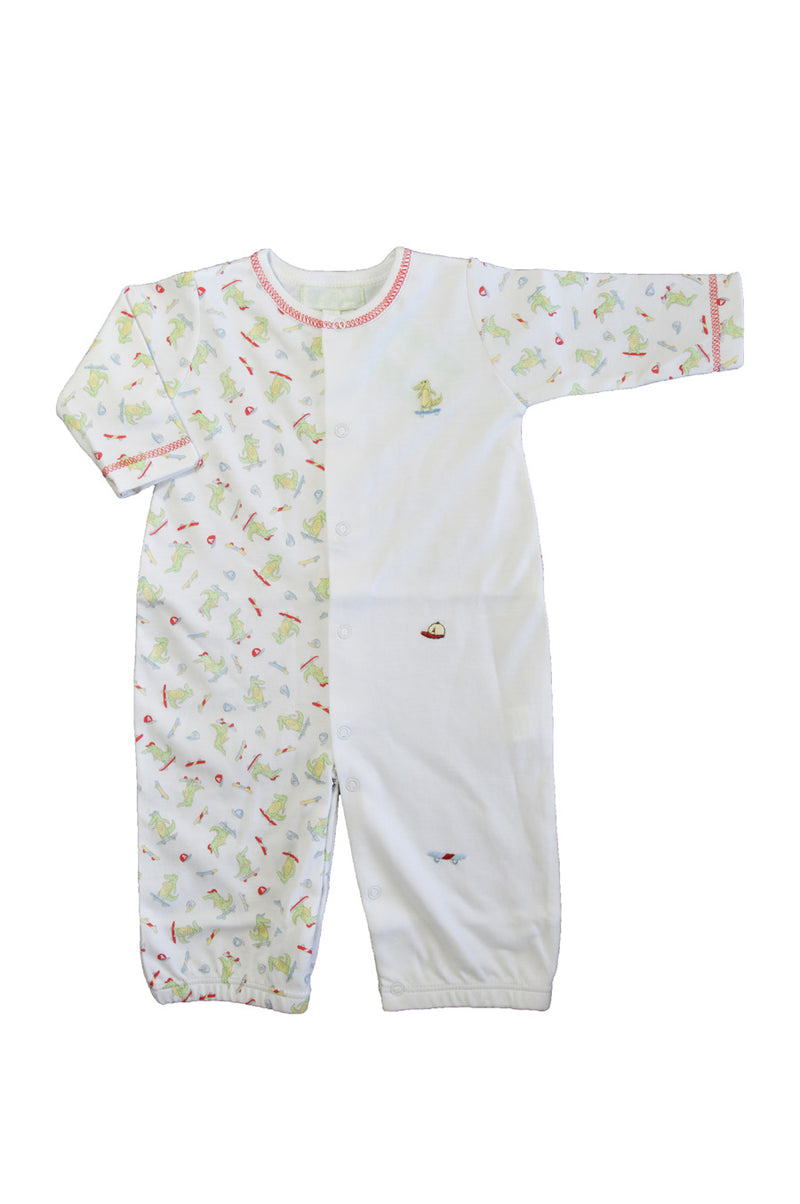 Baby Boy's Alligator Print Converter - Little Threads Inc. Children's Clothing