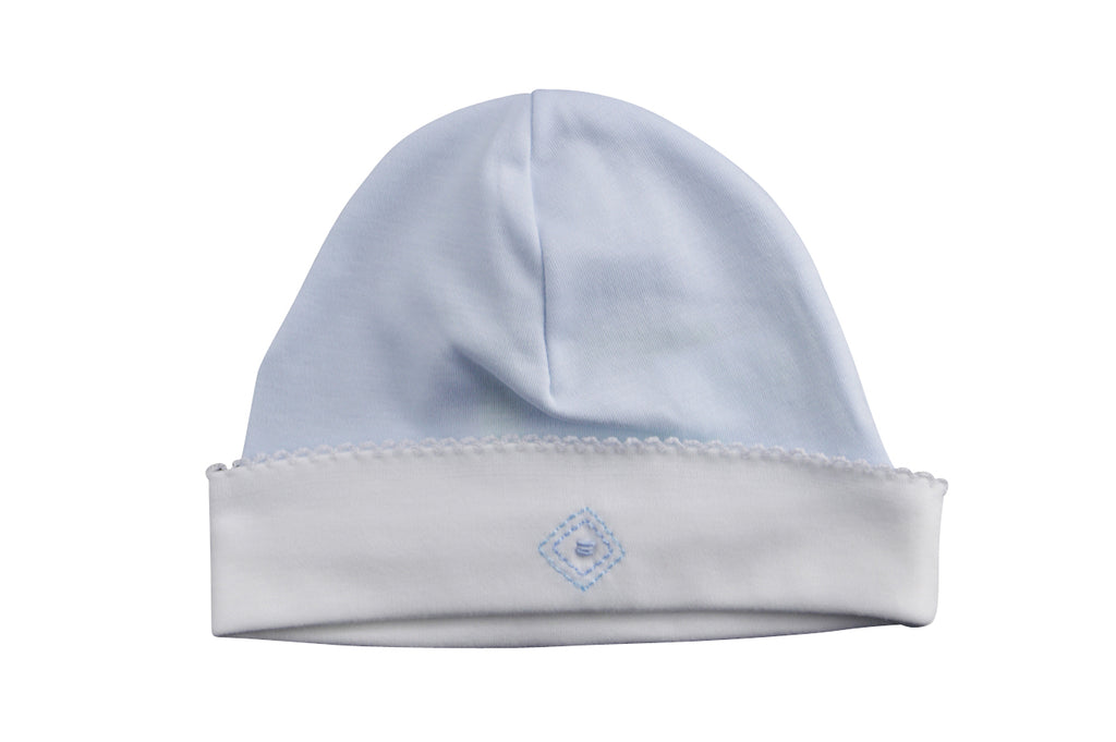 Baby Boy's Blue Diamond Hat - Little Threads Inc. Children's Clothing