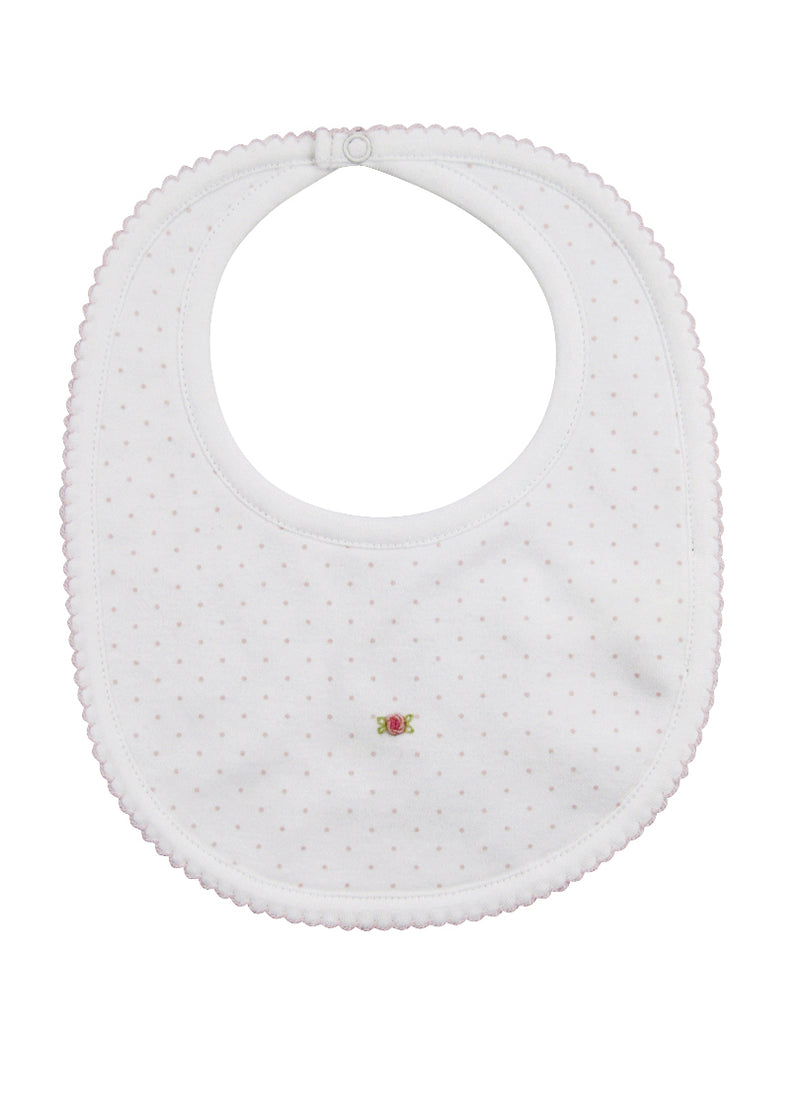 Baby Girl's Peggy Bib - Little Threads Inc. Children's Clothing