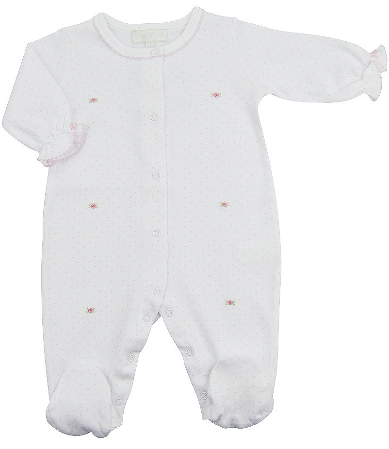 Baby Girl's Peggy Footie - Little Threads Inc. Children's Clothing