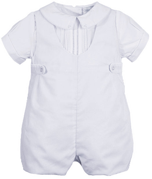 White Baptism Romper - Little Threads Inc. Children's Clothing