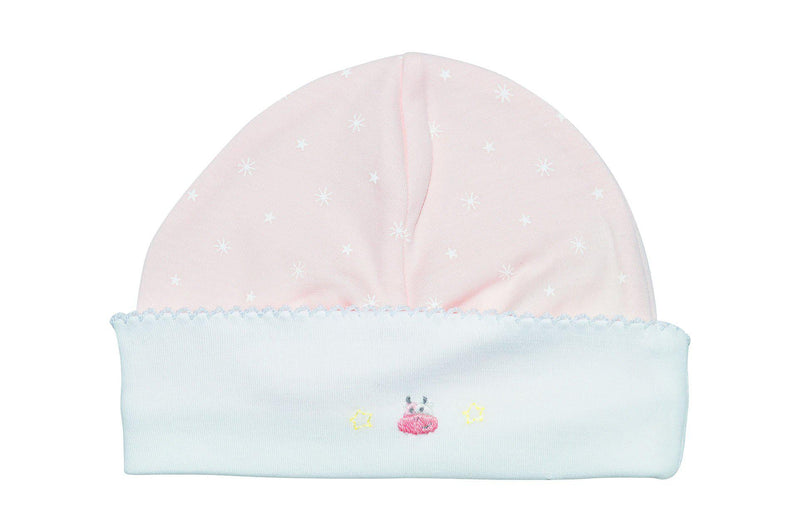 Cow on the Moon Girls Hat - Little Threads Inc. Children's Clothing