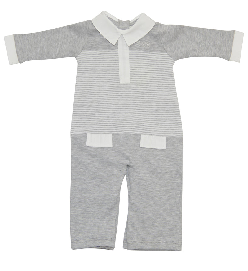 Andrew Heather Grey  baby boy's converter - Little Threads Inc. Children's Clothing