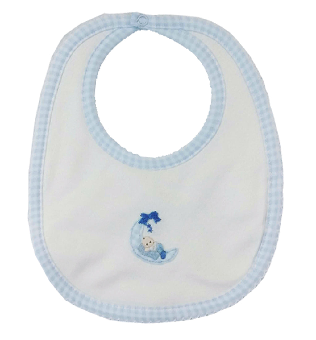 Boy on the Moon Boy's Bib - Little Threads Inc. Children's Clothing