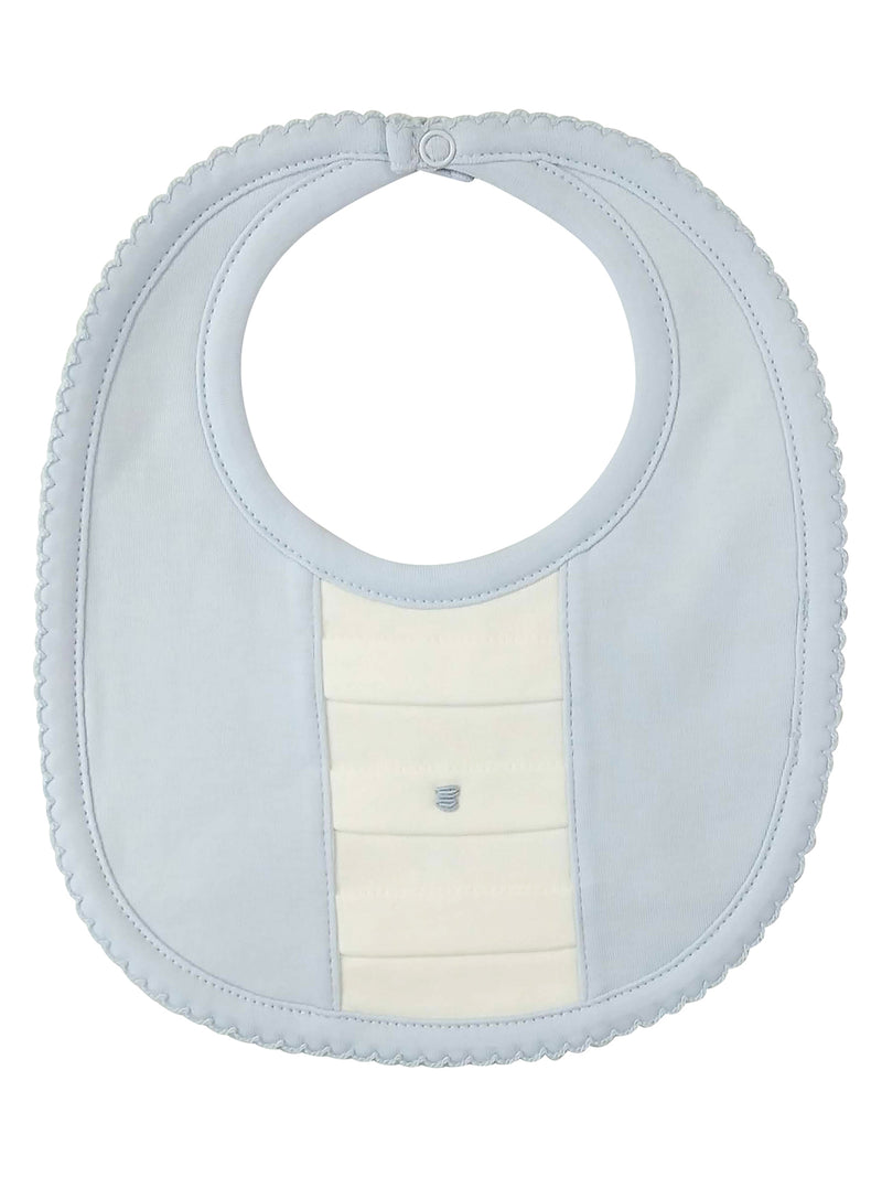 Baby Boy's Blue Dot Bib - Little Threads Inc. Children's Clothing