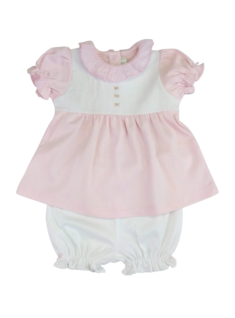 Baby Girl's Rose Bud Dress Set - Little Threads Inc. Children's Clothing
