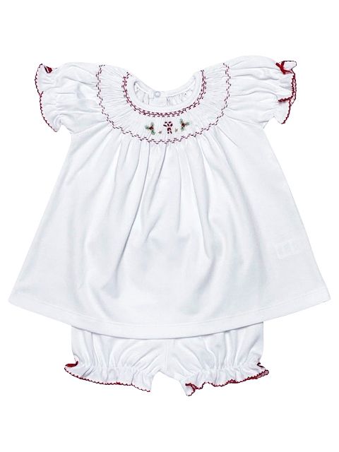 Christmas Bishop Dress Set - Little Threads Inc. Children's Clothing